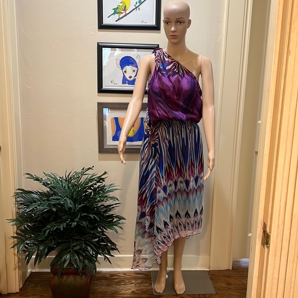 Single One Shoulder Dress - NEW